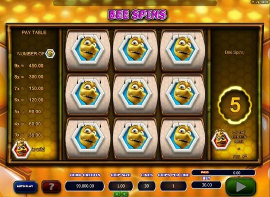 Free Spins Game Board