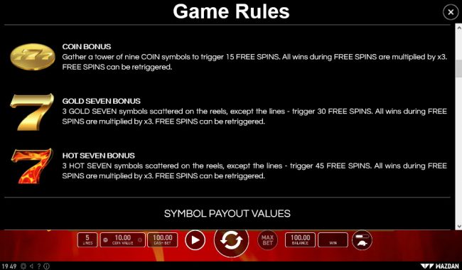 Scatter Symbol Rules