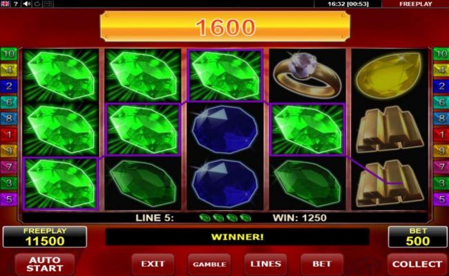 A 1600 coin big win