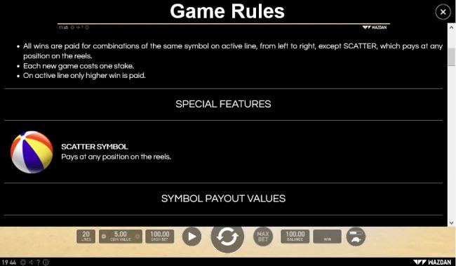 General Game Rules