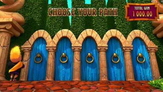 Quest Bonus feature - Choose a door for your path