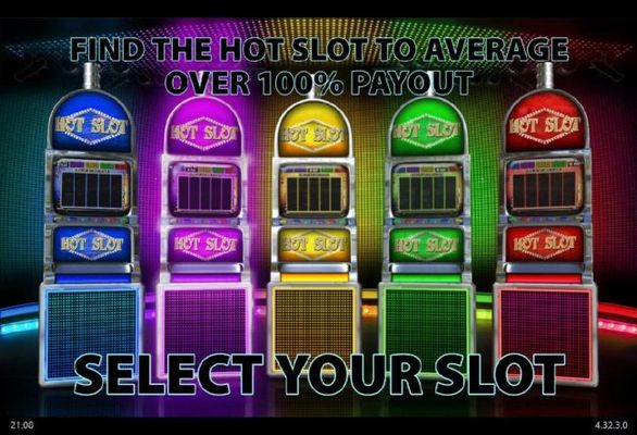 Find the Hot Slot to average over 100% payout.
