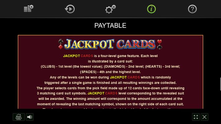 Jackpot Feature