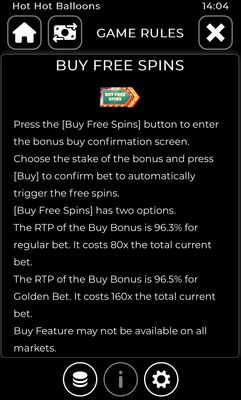 Buy Feature