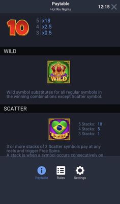 Wild and Scatter Rules