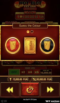 Red or Black Gamble Feature