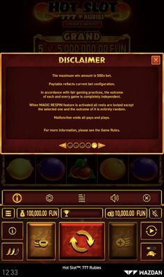 General Game Rules