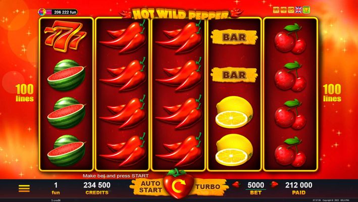 Stacked Wilds trigger multiple winning paylines