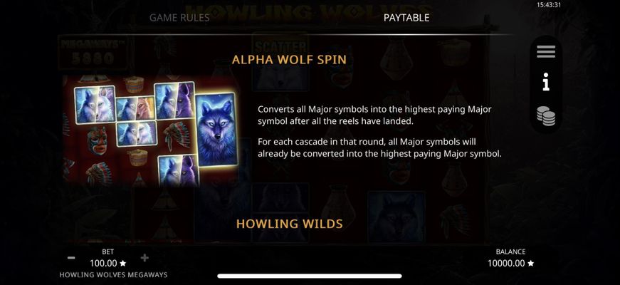Alpha Wolf Spin