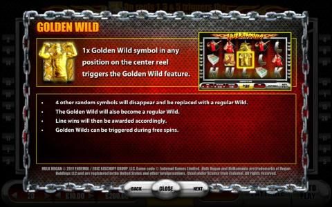 gold wild rules
