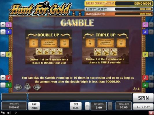 Gamble Feature Rules