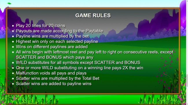 General Game Rules