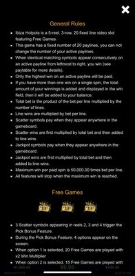 General Game Rules