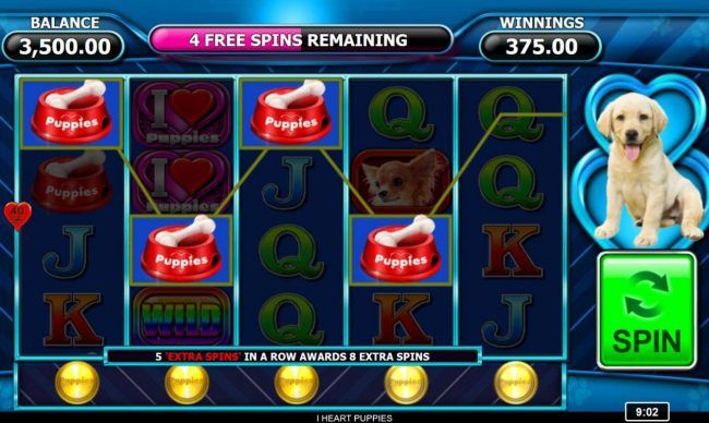 Free Spins Game Board