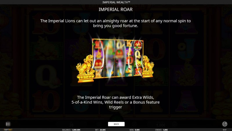 Imperial Roar Feature Rules