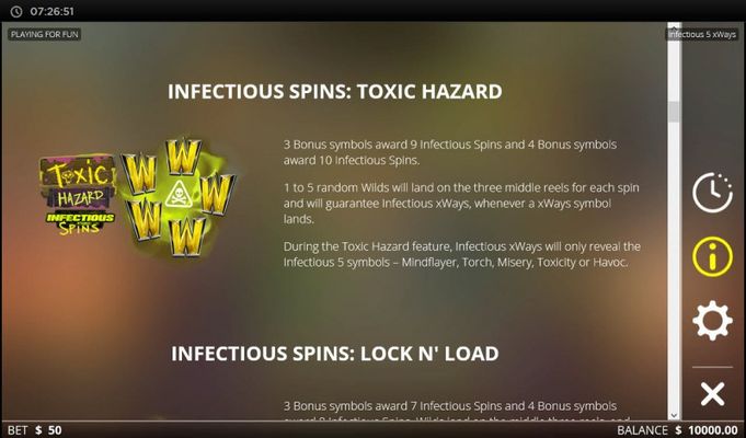 Infectious 5 xWays :: Toxic Hazard