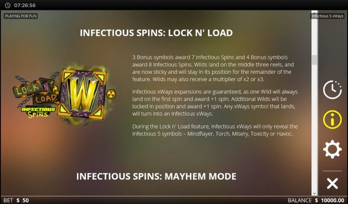Infectious 5 xWays :: Lock N Load