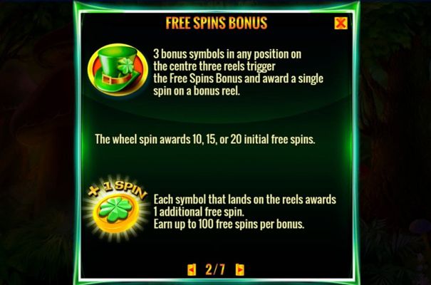 Free Spin Feature Rules