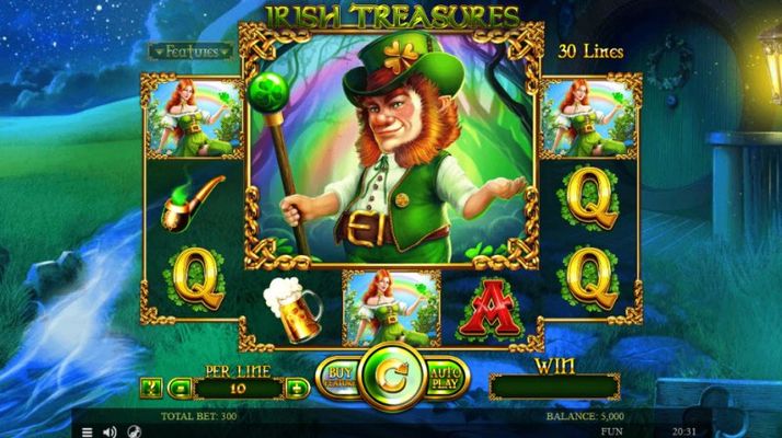 Irish Treasures :: Main Game Board