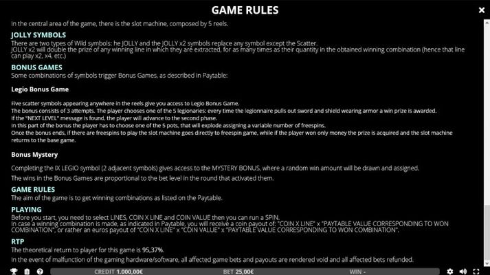 IX Legio :: General Game Rules