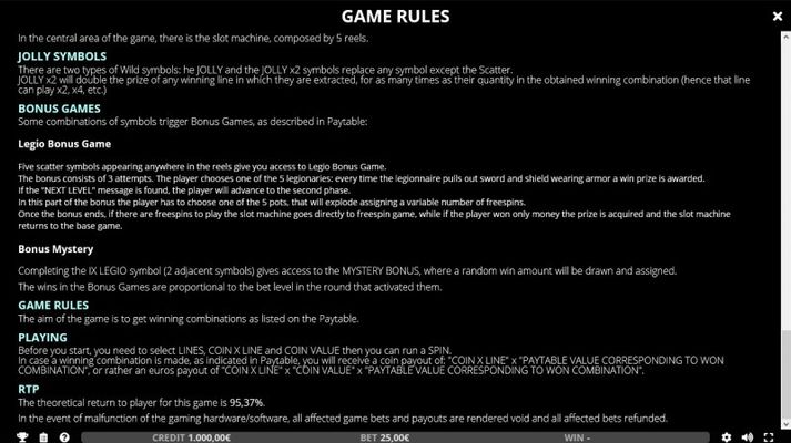 General Game Rules