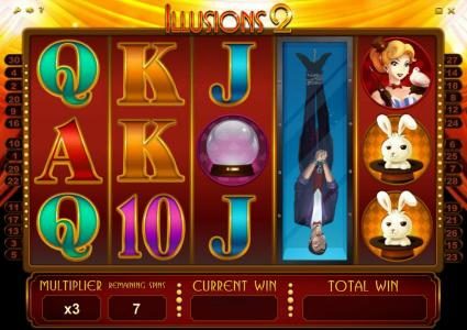 expanded sticky wild is awarded on 4th reel during the free spins bonus feature