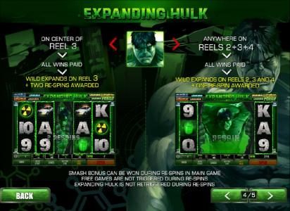 expanding hulk feature