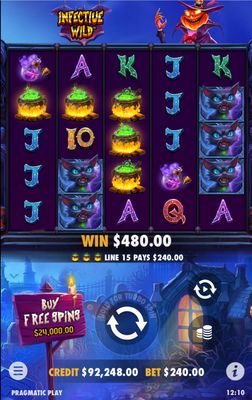 Three of a Kind win