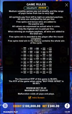 General Game Rules