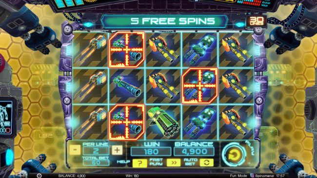 Free Spins Game Board