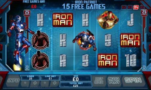 iron patriot free game board