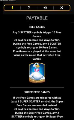 Free Game Feature