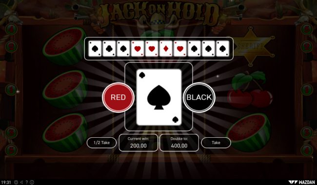 Red or Black Gamble feature