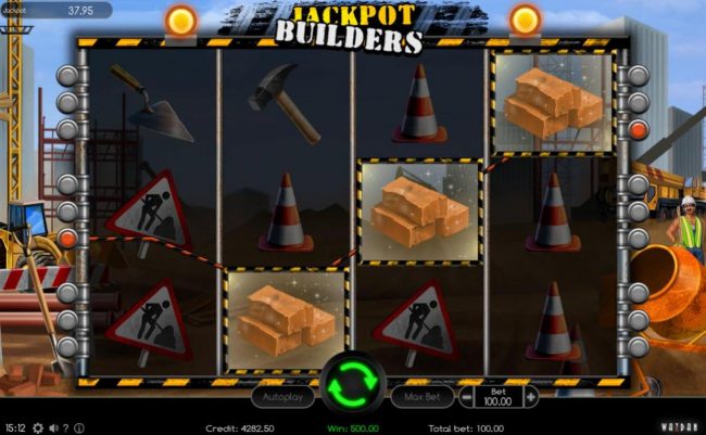 The game pays from left to right and right to left.