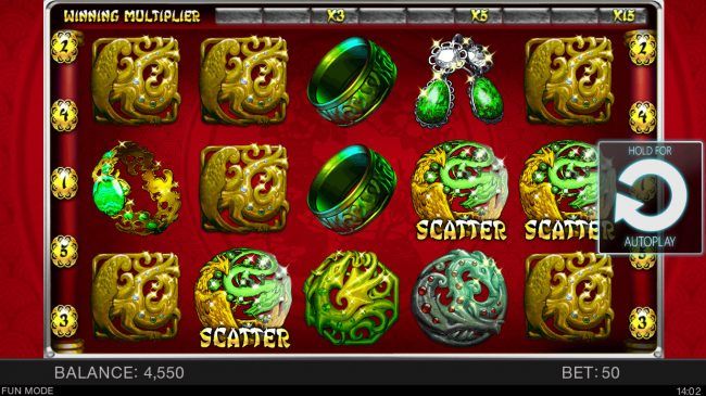 Scatter win triggers the free spins feature