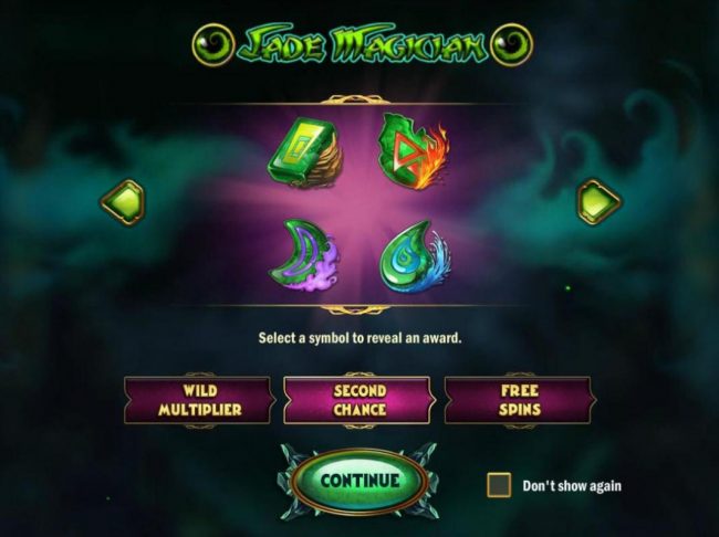Game features include: Wild Multiplier, Second Chance and Free Spins!