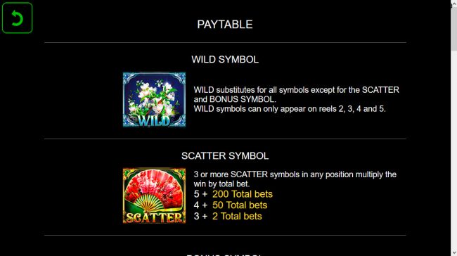 Wild and Scatter Symbol Rules