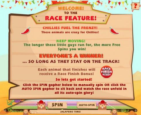 Race Feature Game Rules