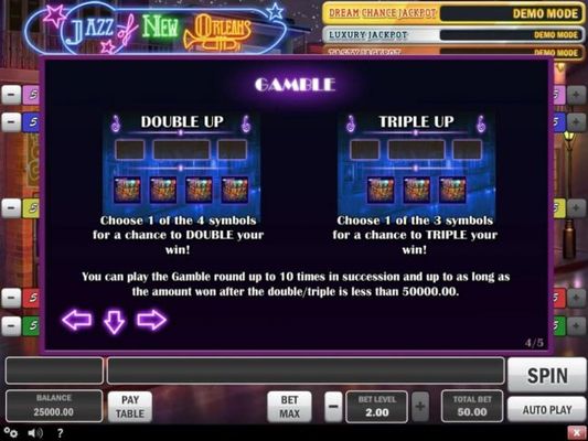 Gamble Feature Rules