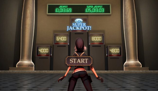 Super Jackpot Flash Game Board