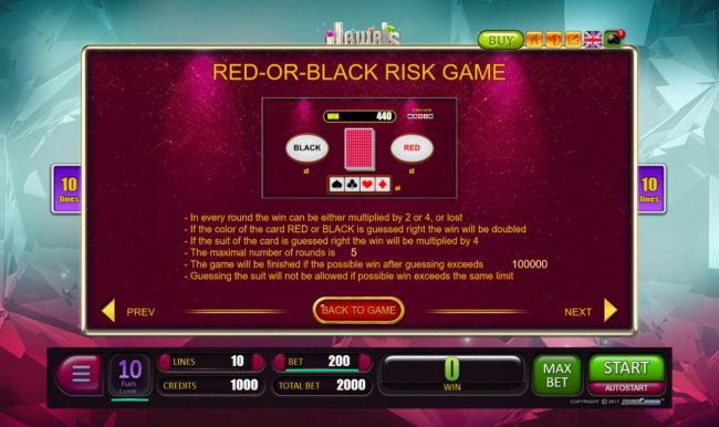 Red or Black Risk Game Rules
