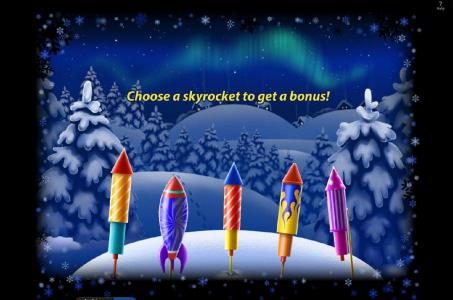 Choose a skyrocket to get a bonus!