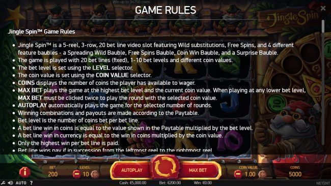 General Game Rules