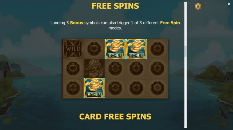 Jackpot Express :: Free Spin Feature Rules