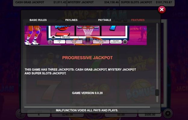 Jackpot Rules