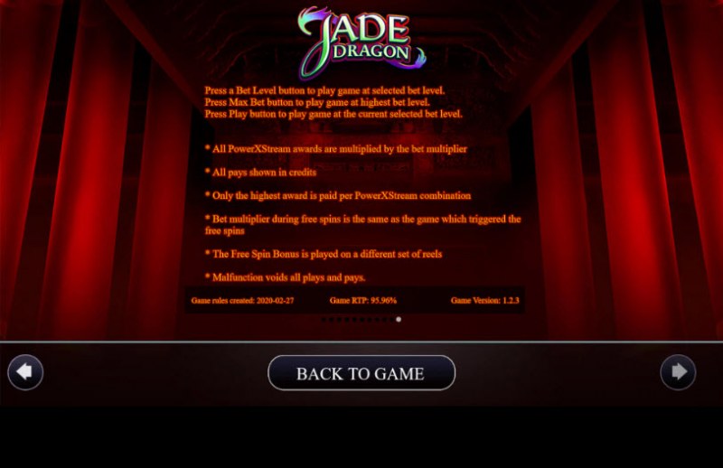 Jade Dragon :: General Game Rules