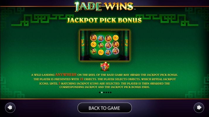 Jackpot Pick Bonus Rules