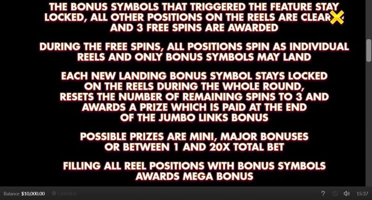 Bonus Rules