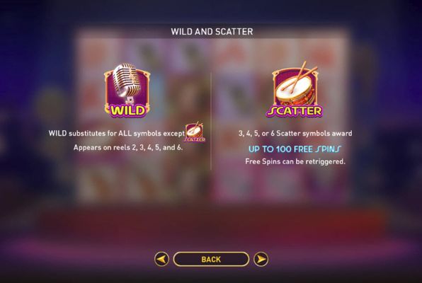 Jazz It Up :: Wild and Scatter Rules