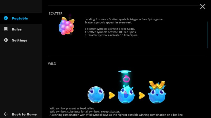 Jelly Boom :: Wild and Scatter Rules